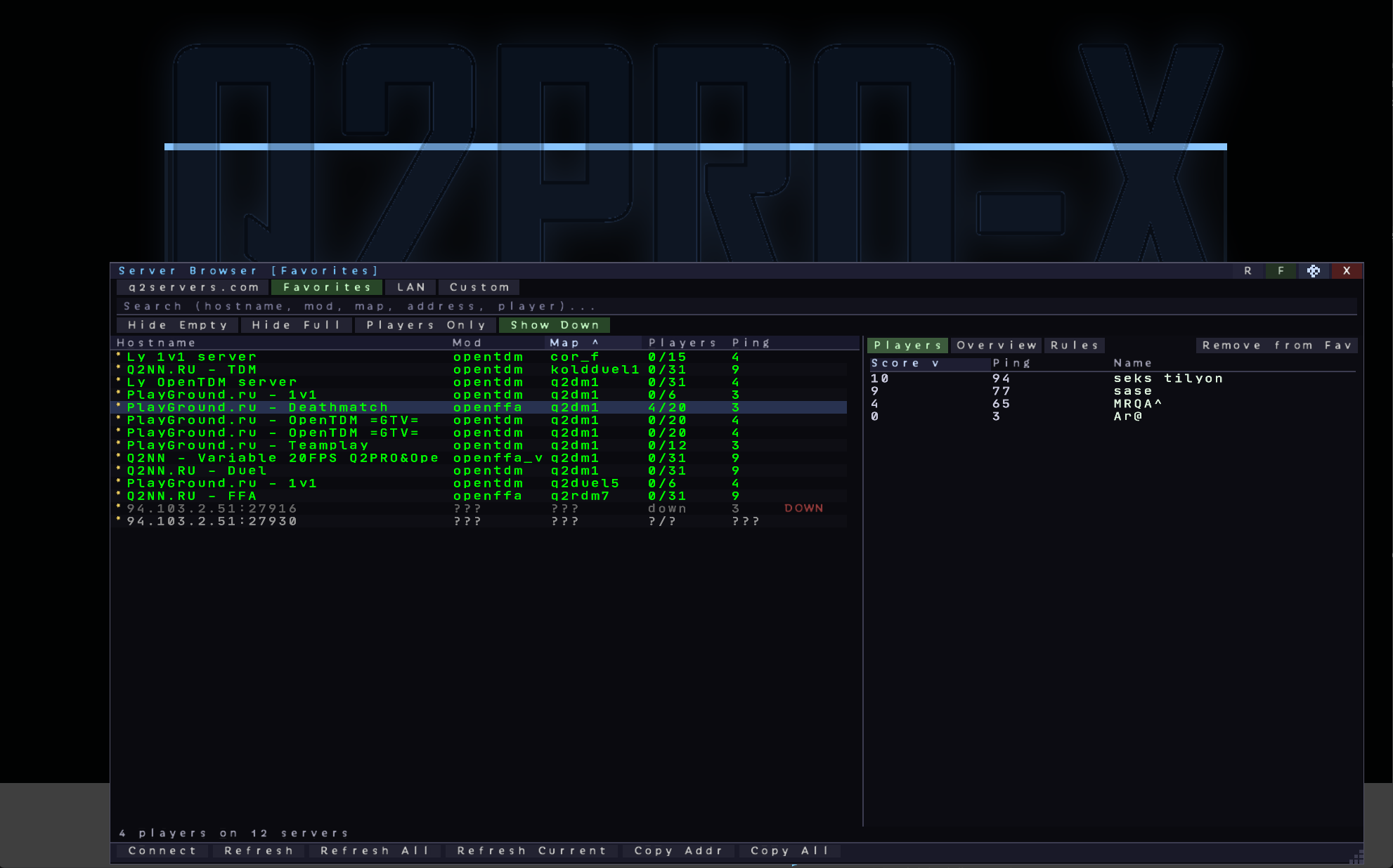 Server Browser